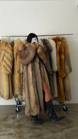 Vintage Fox Fur Coat