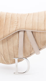 Dior Mink & Eel Saddle Bag