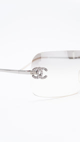 Chanel Rimless Sunglasses