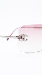 Chanel Rimless Sunglasses
