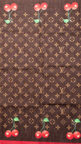 Louis Vuitton X Takashi Murakami Monogram Cherry Scarf