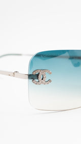 Chanel Rimless Sunglasses