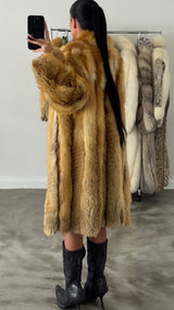 Vintage Fox Fur Coat