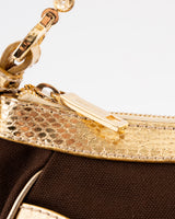 Dolce & Gabbana Snakeskin Shoulder Bag