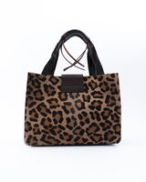 Dolce & Gabbana Leopard Print Pony Hair Bag