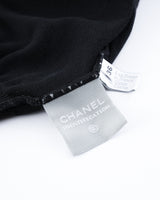 Chanel CC Knit Crop Top