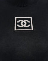 Chanel CC Knit Crop Top