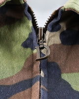 Dior Camo Cropped Bomber Jacket