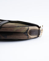 Dior Camo Saddle Bag
