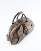Dior Camo Double Saddle Bag