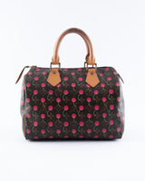 Louis Vuitton X Takashi Murakami Monogram Cherry Cerises Speedy 25