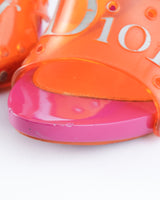 Dior Logo Jelly Heels - EU 37