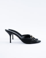 Gucci Monogram Horsebit Heels - EU 38.5