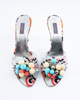 Emilio Pucci Beaded Embellished Heels - EU 40