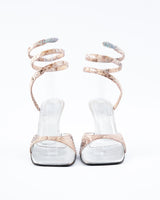 Roberto Cavalli Python Spiral Heels - EU 36