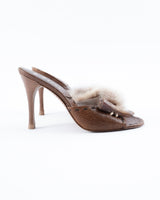 Dior Fur Heels - EU 38.5