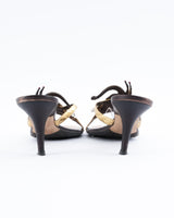 Giuseppe Zanotti Embellished Elephant Heels - EU 40