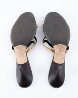 Giuseppe Zanotti Embellished Elephant Heels - EU 40