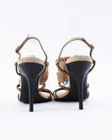 Casadei Suede Beaded Heels - EU 38