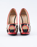 Giuseppe Zanotti Calf Hair Zebra Print Heels - EU 37