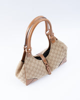 Gucci Monogram Jackie Shoulder Bag