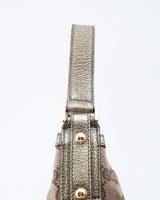 Gucci Monogram Horsebit Hobo Bag