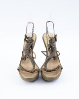 Vicini Giuseppe Zanotti Lizard Heels - EU 36