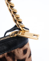 Dolce & Gabbana Leopard Print Mini Shoulder Bag