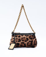 Dolce & Gabbana Leopard Print Mini Shoulder Bag