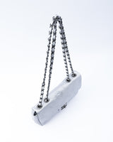 Chanel Lambskin Leather Embossed Symbols Classic Flap Bag