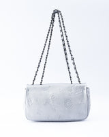 Chanel Lambskin Leather Embossed Symbols Classic Flap Bag