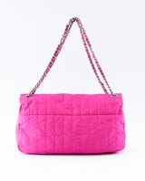 Chanel Soft Shell Quilted Nylon Flap Bag