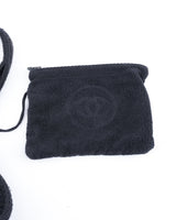 Chanel Terry Cloth CC Tote Beach Bag