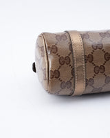 Gucci Monogram Crystal Joy Mini Boston Bag