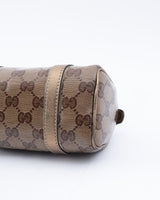Gucci Monogram Crystal Joy Mini Boston Bag