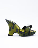 Dior Gambler Dice Wedge Heels - EU 36.5