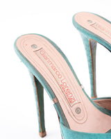 Gianmarco Lorenzi Embossed Python Leather Heels - EU 36