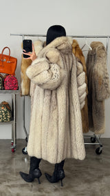 Vintage Fox Fur Coat