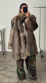 Vintage Fox Fur Coat