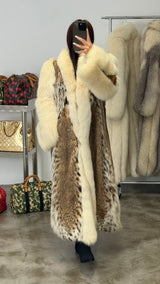 Vintage Lynx Fur Coat