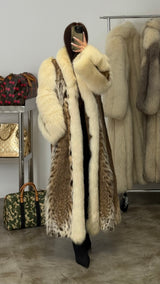 Vintage Lynx Fur Coat