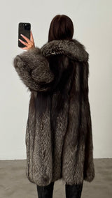 Vintage Fox Fur Coat