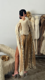 Vintage Lynx Fur Coat