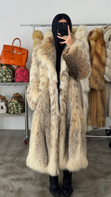 Vintage Lynx Fur Coat