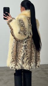 Vintage Lynx Fur Coat