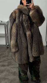 Vintage Fox Fur Coat