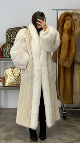 Vintage Fox & Mink Fur Coat