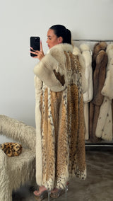 Vintage Lynx Fur Coat