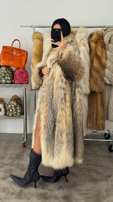 Vintage Lynx Fur Coat