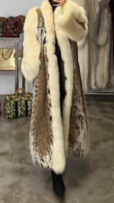 Vintage Lynx Fur Coat